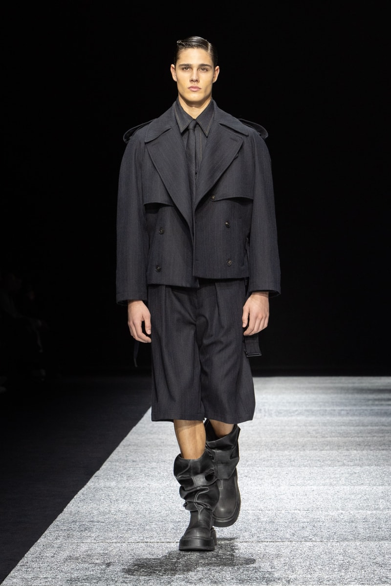Emporio Armani 发布 2024 秋冬男裝系列