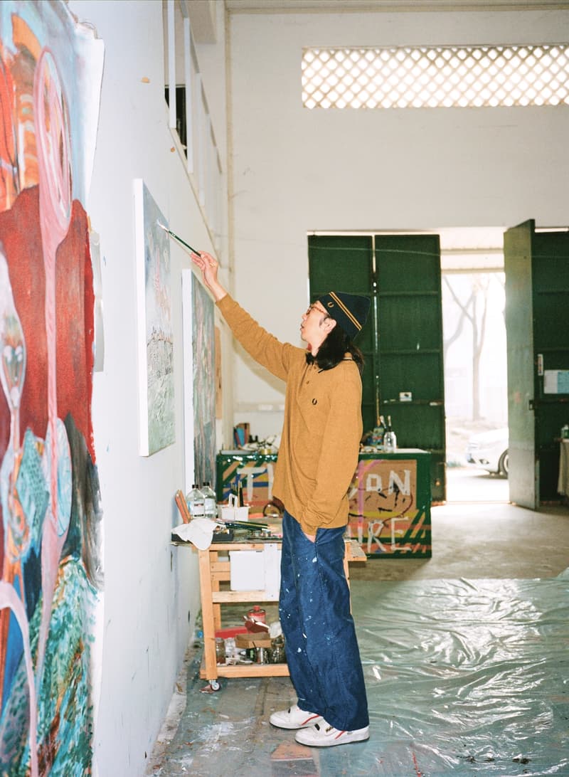 FRED PERRY x 奶粉 Zhou 新春艺术家合作项目发布