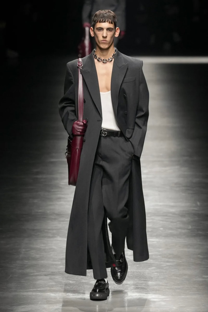 Sabato De Sarno 首次執掌 Gucci 2024 秋冬男裝時尚大秀《GUCCI ANCORA》