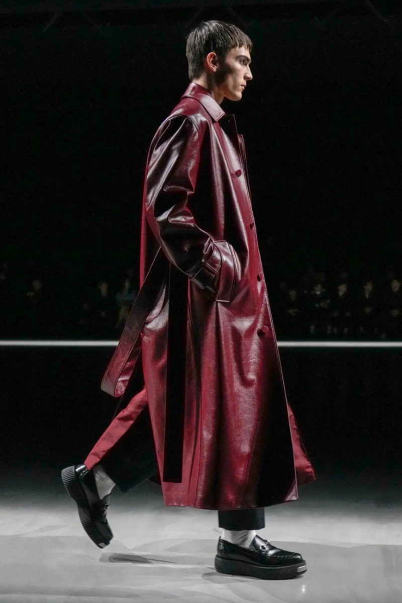 Sabato De Sarno 首次執掌 Gucci 2024 秋冬男裝時尚大秀《GUCCI ANCORA》