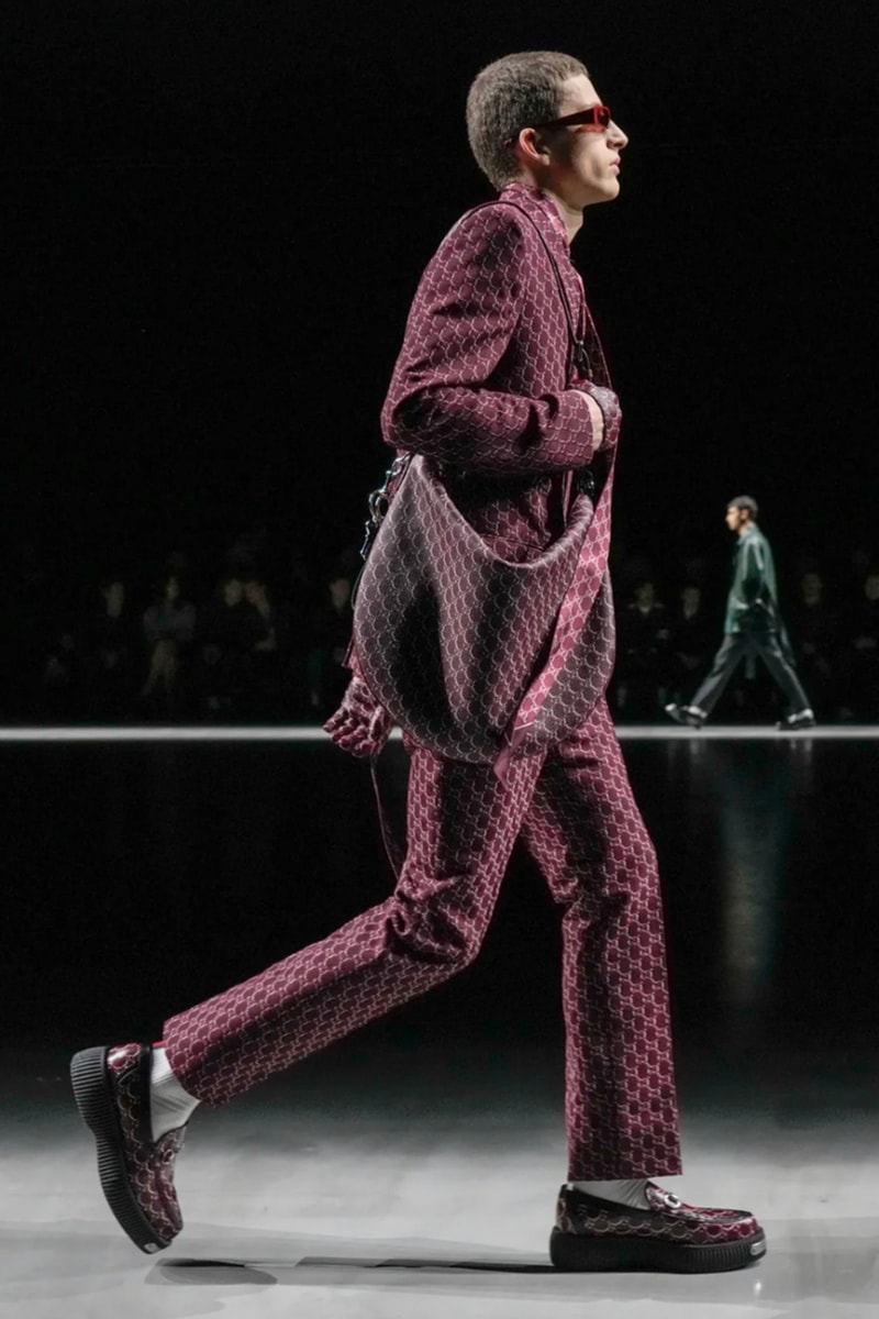 Sabato De Sarno 首次執掌 Gucci 2024 秋冬男裝時尚大秀《GUCCI ANCORA》