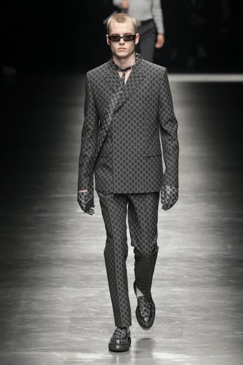 Sabato De Sarno 首次執掌 Gucci 2024 秋冬男裝時尚大秀《GUCCI ANCORA》