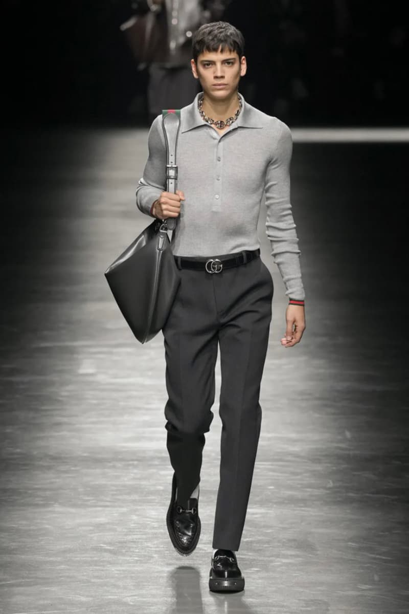 Sabato De Sarno 首次執掌 Gucci 2024 秋冬男裝時尚大秀《GUCCI ANCORA》