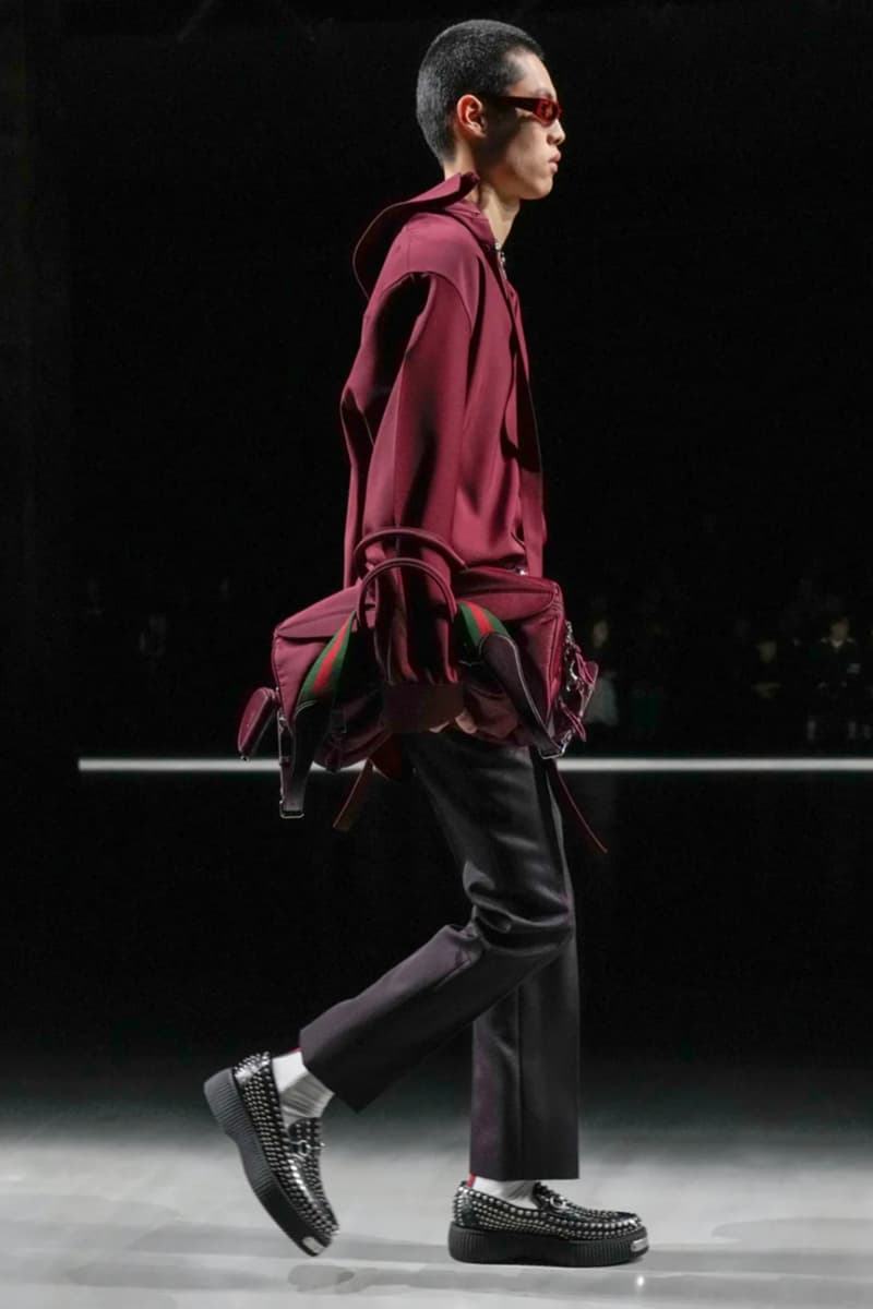 Sabato De Sarno 首次執掌 Gucci 2024 秋冬男裝時尚大秀《GUCCI ANCORA》