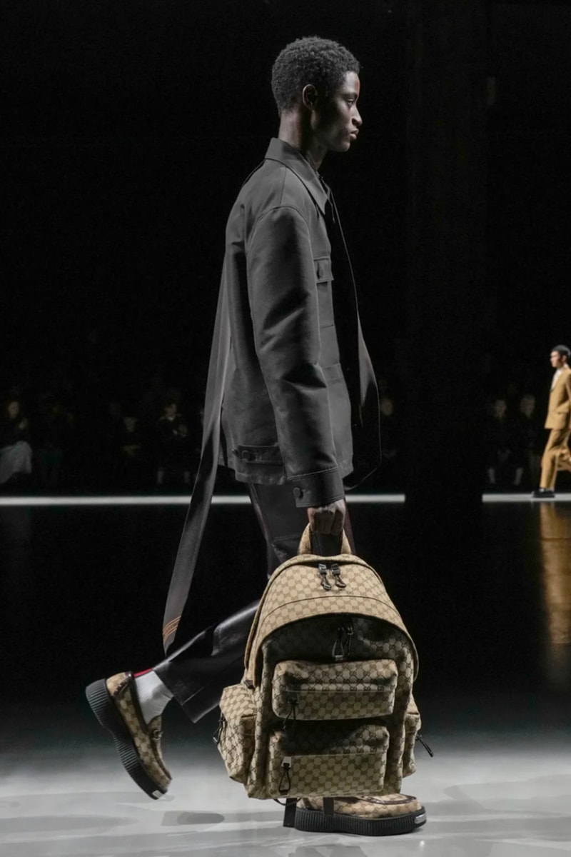 Sabato De Sarno 首次執掌 Gucci 2024 秋冬男裝時尚大秀《GUCCI ANCORA》