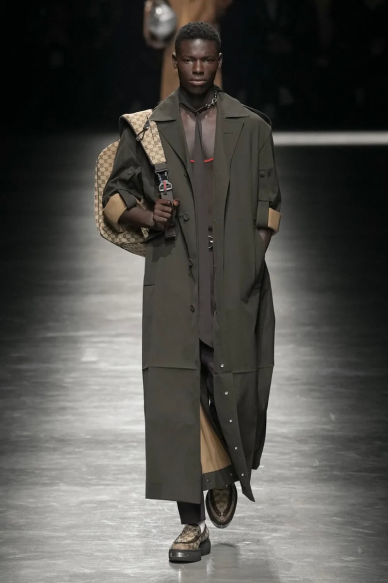 Sabato De Sarno 首次執掌 Gucci 2024 秋冬男裝時尚大秀《GUCCI ANCORA》