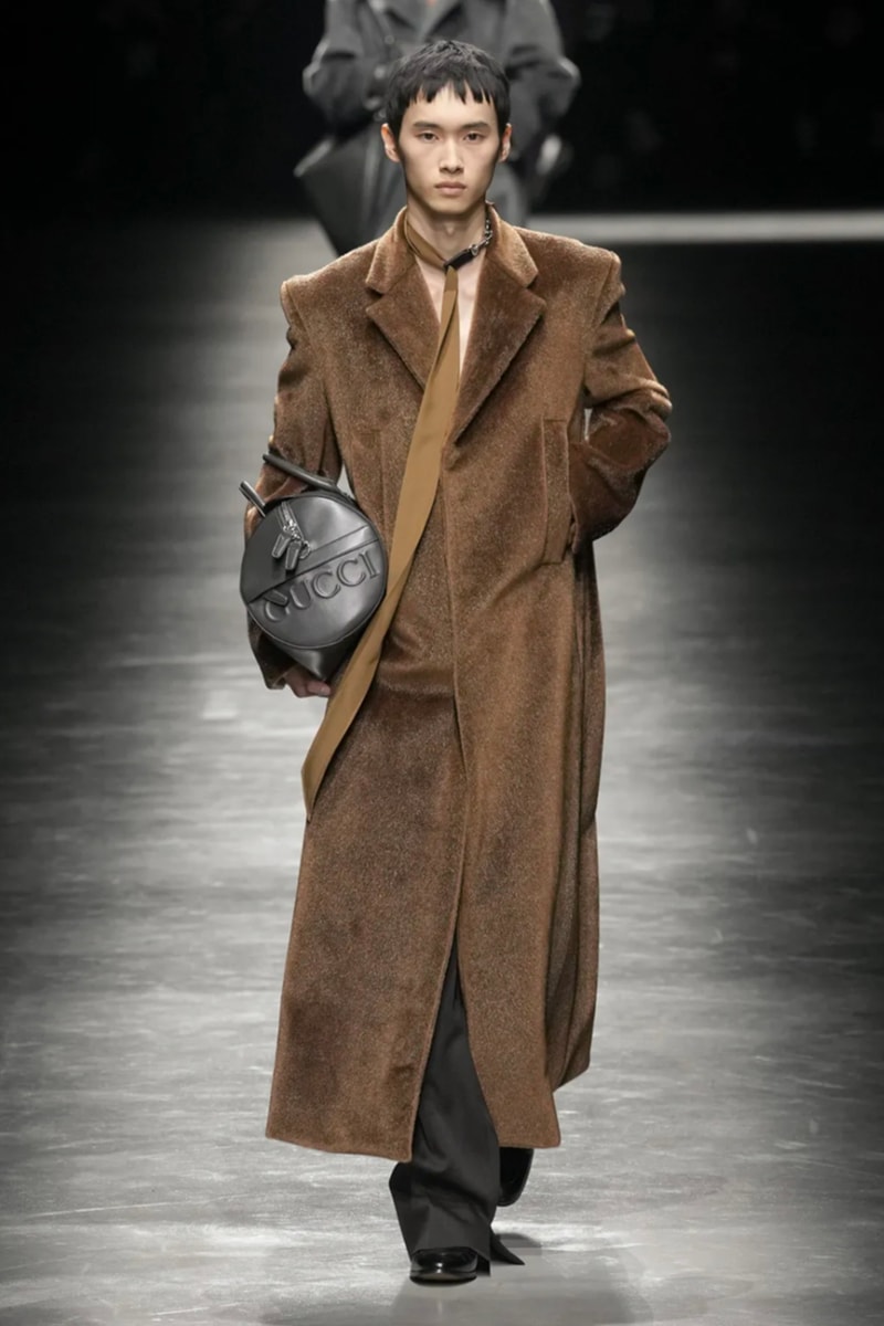 Sabato De Sarno 首次執掌 Gucci 2024 秋冬男裝時尚大秀《GUCCI ANCORA》