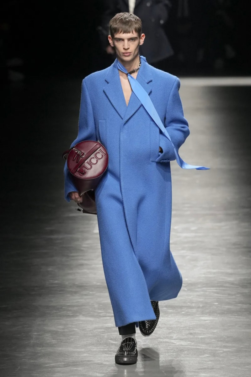 Sabato De Sarno 首次執掌 Gucci 2024 秋冬男裝時尚大秀《GUCCI ANCORA》