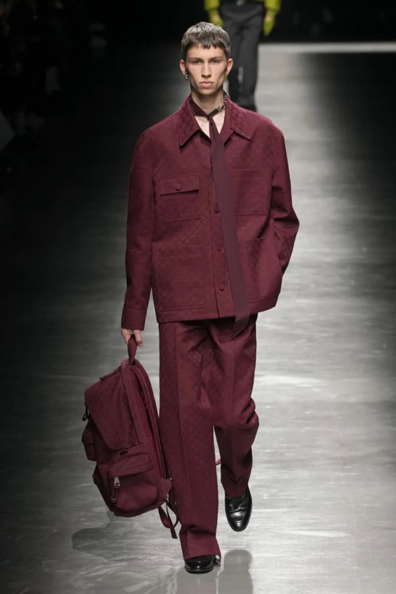 Sabato De Sarno 首次執掌 Gucci 2024 秋冬男裝時尚大秀《GUCCI ANCORA》