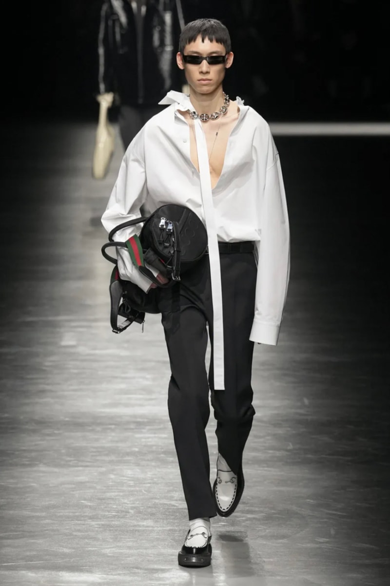 Sabato De Sarno 首次執掌 Gucci 2024 秋冬男裝時尚大秀《GUCCI ANCORA》