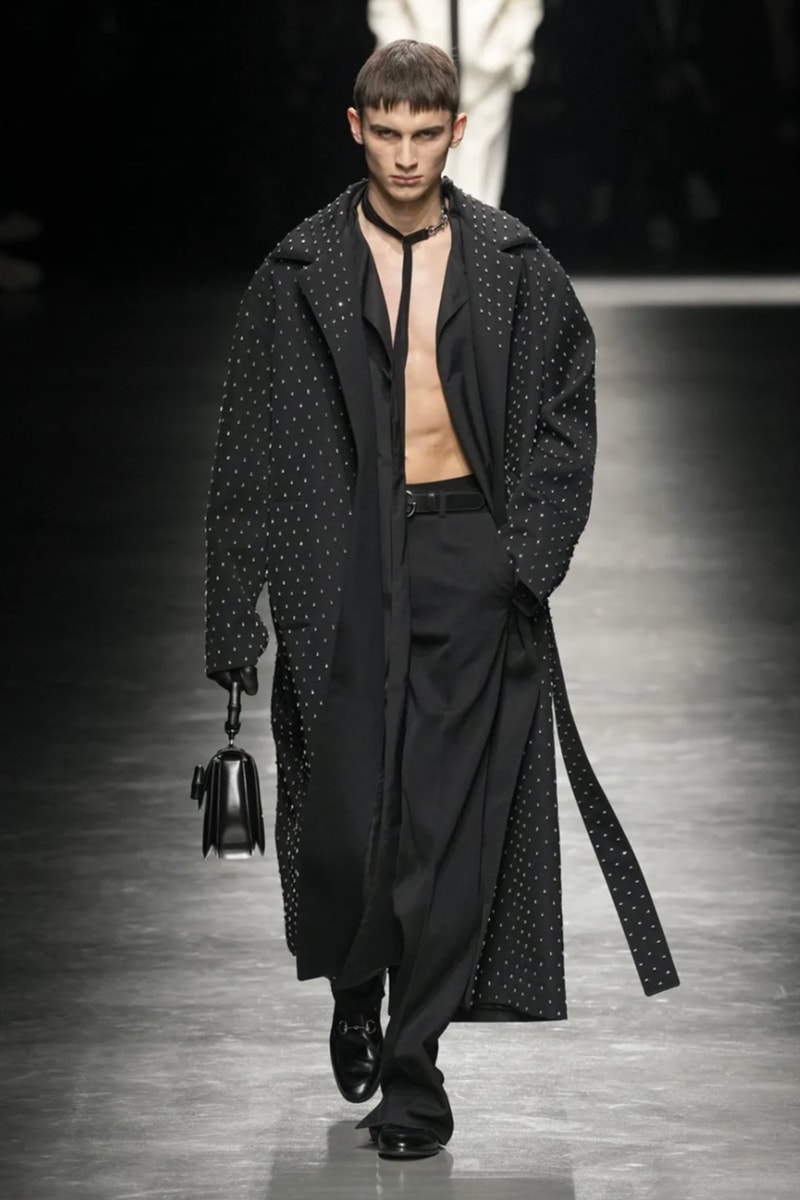 Sabato De Sarno 首次執掌 Gucci 2024 秋冬男裝時尚大秀《GUCCI ANCORA》