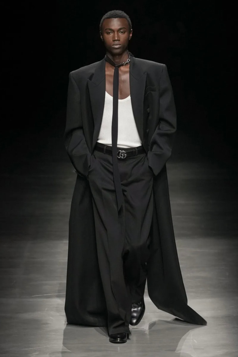 Sabato De Sarno 首次執掌 Gucci 2024 秋冬男裝時尚大秀《GUCCI ANCORA》