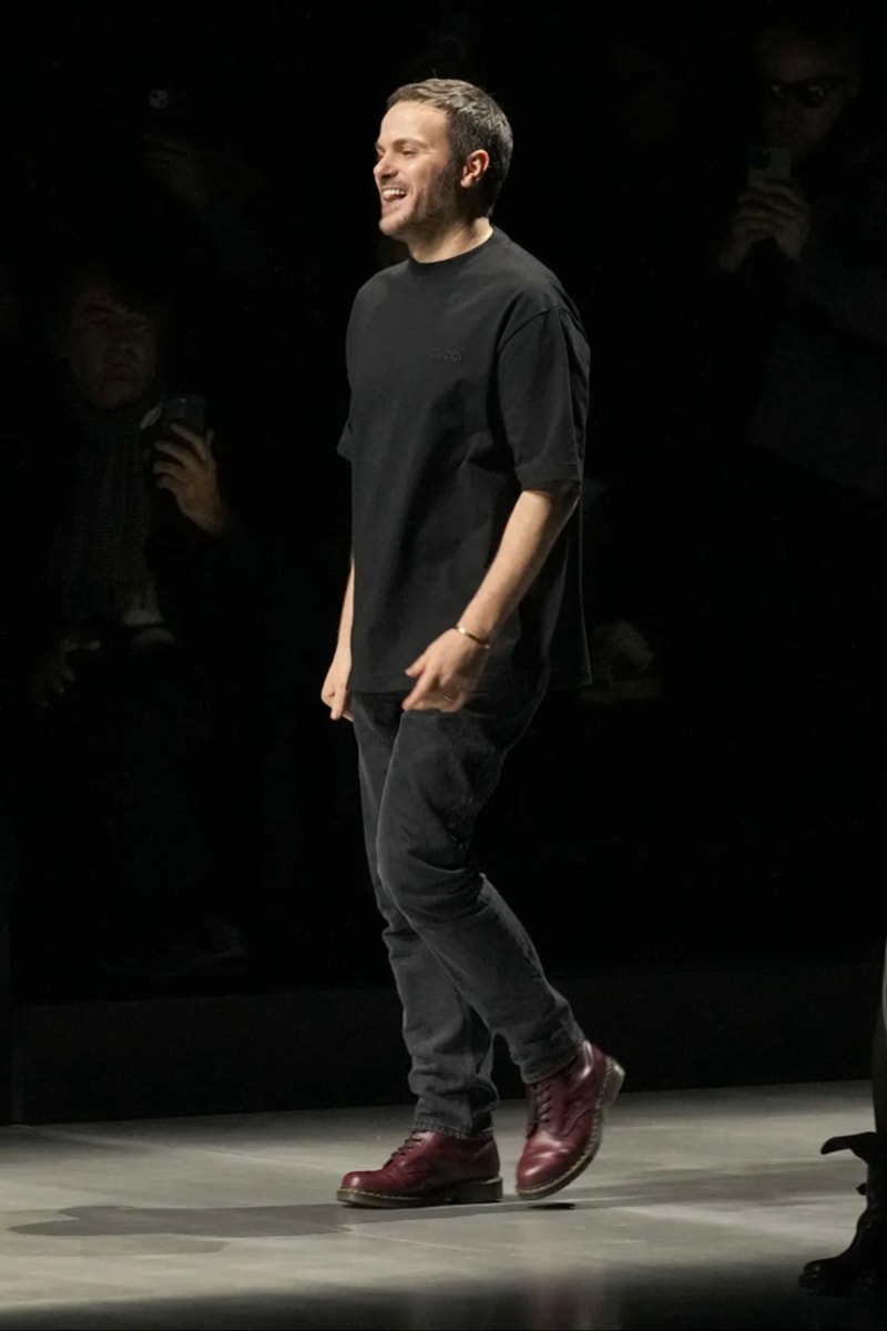 Sabato De Sarno 首次執掌 Gucci 2024 秋冬男裝時尚大秀《GUCCI ANCORA》