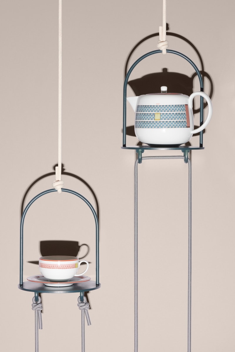 Hermès 推出全新 2024 Tressages équestres 餐瓷系列