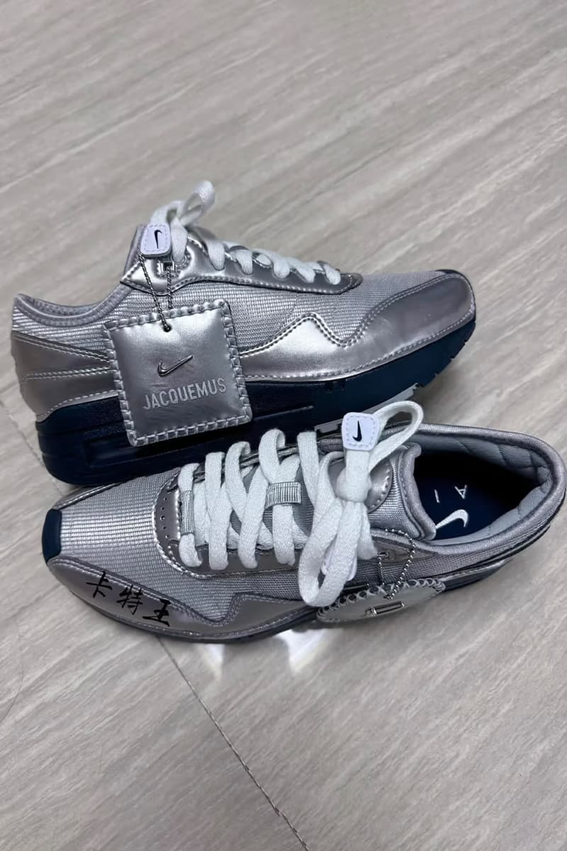 率先近賞全新 Jacquemus x Nike Air Max 1 聯名鞋款