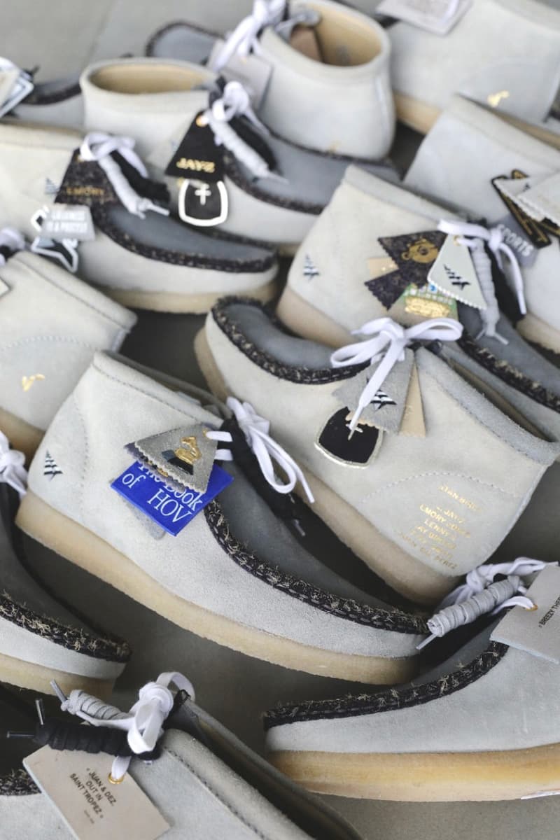 率先近賞 JAY-Z 專屬訂製 Clarks Wallabees