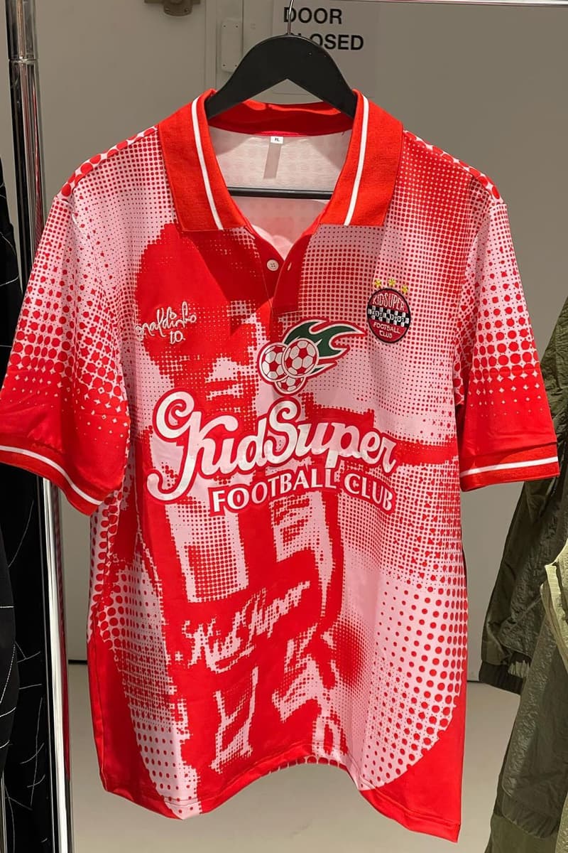 KidSuper 攜手巴西足球精靈 Ronaldinho 打造全新联名球衣