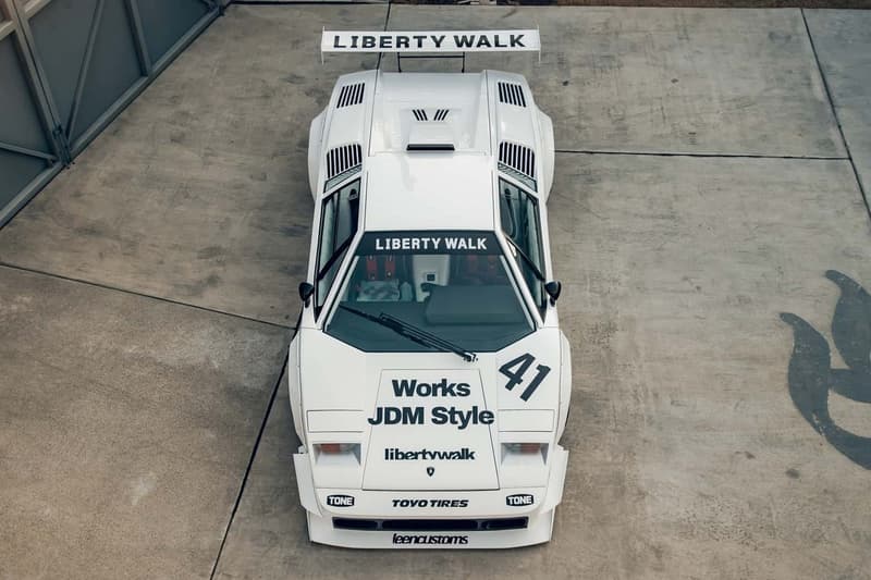 Liberty Walk 打造 Lamborghini Countach 全新寬體改裝車型