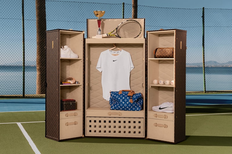 Louis Vuitton 携手 Carlos Alcaraz 推出 Malle Vestiaire 衣帽箱