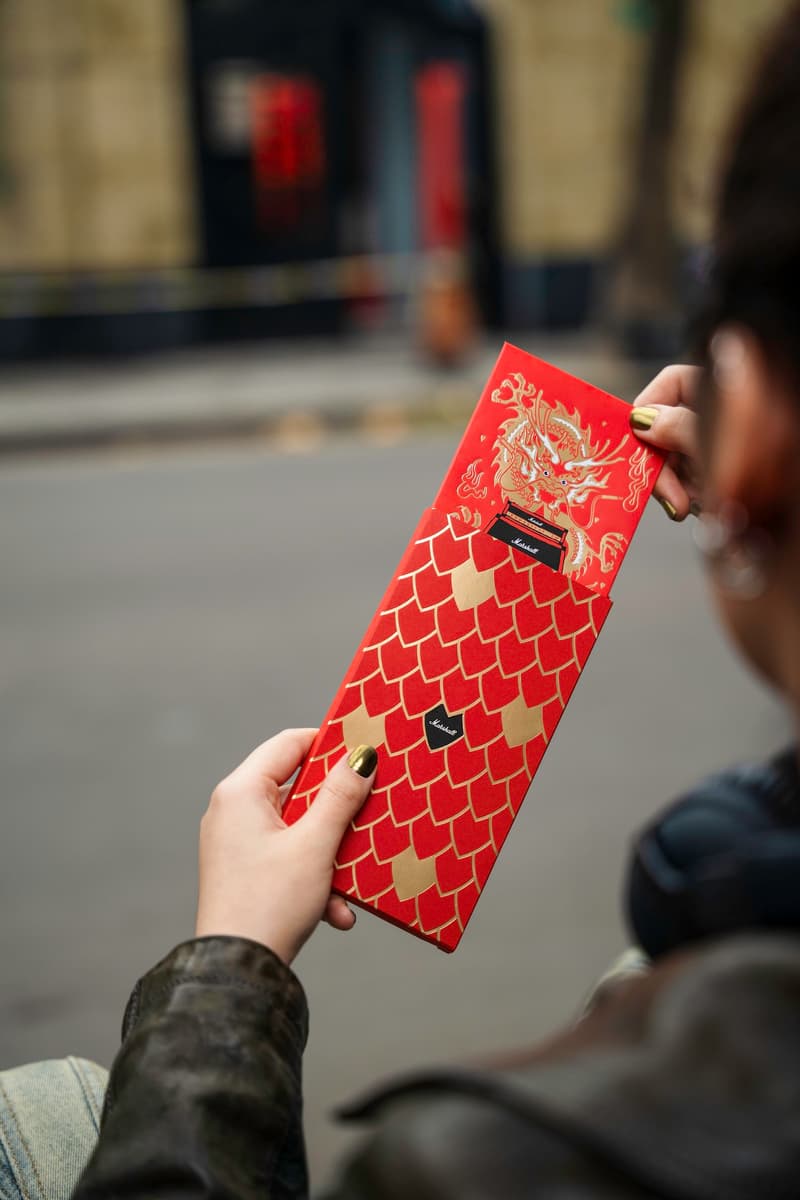 Marshall 携艺术家 RINDO 共创龙年图腾