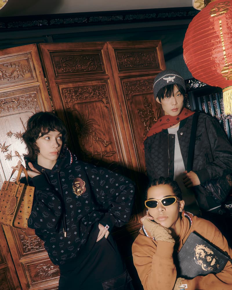 BAPE 携手 MCM 发布首个新春限定系列