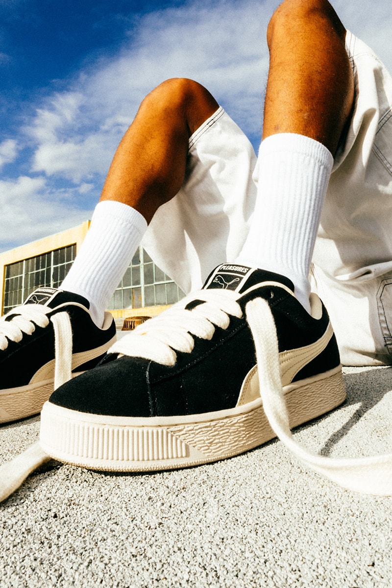 PLEASURES x PUMA Suede XL 最新联名鞋款發佈
