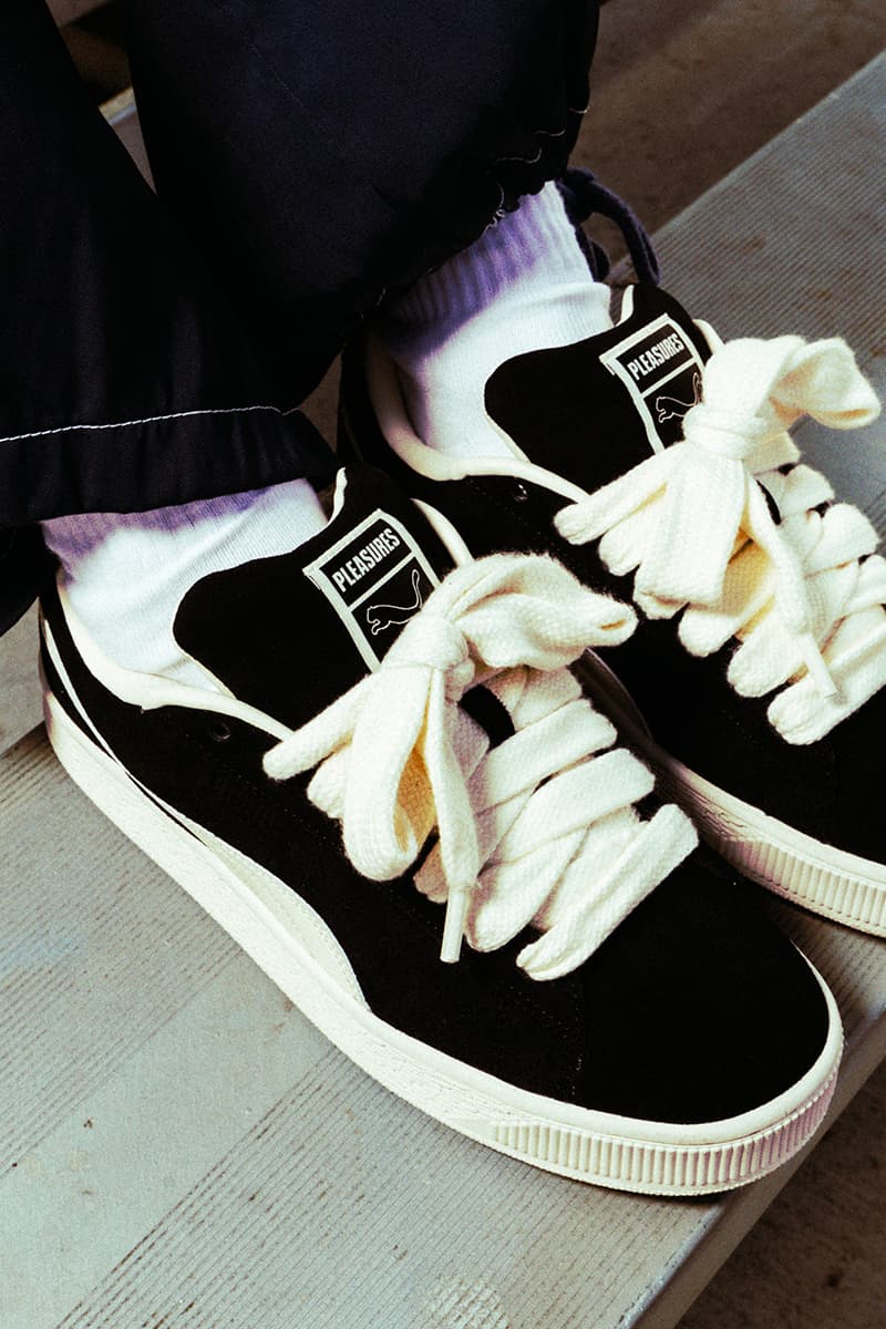 PLEASURES x PUMA Suede XL 最新联名鞋款發佈