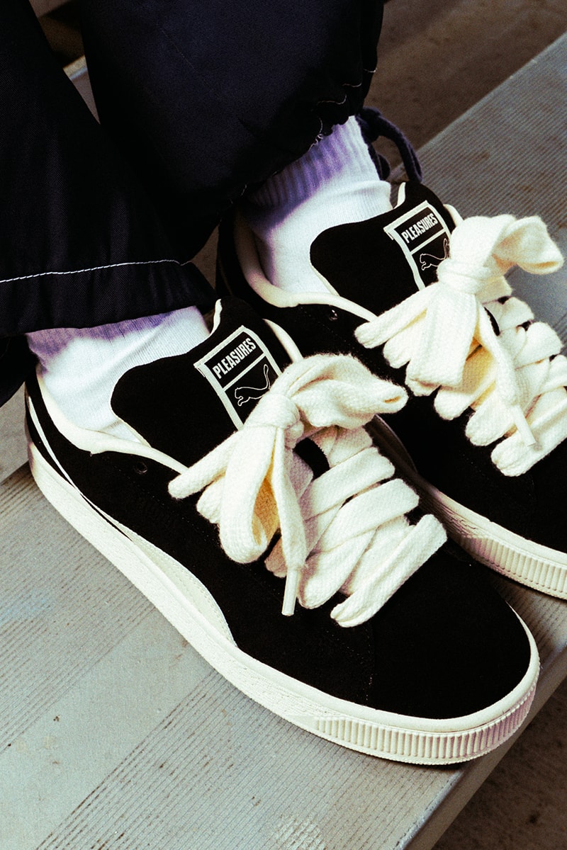 PLEASURES x PUMA Suede XL 最新联名鞋款發佈