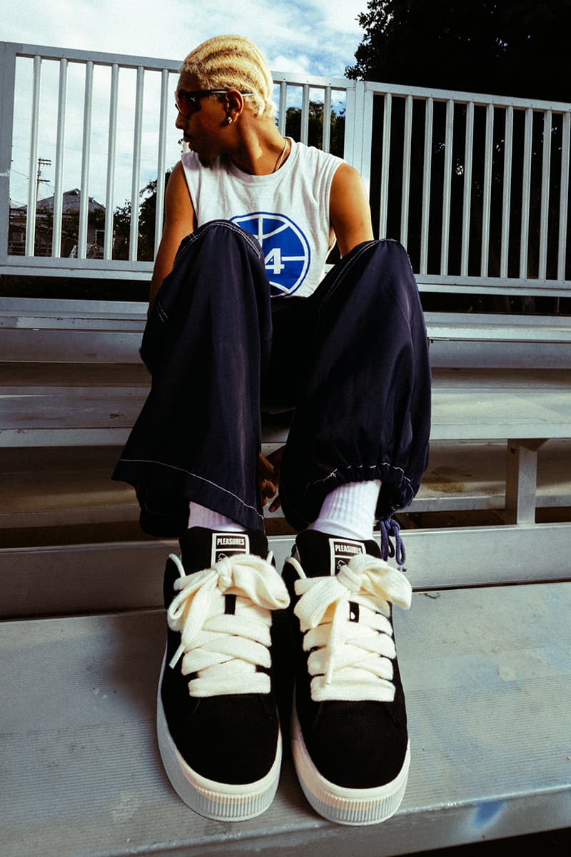 PLEASURES x PUMA Suede XL 最新联名鞋款發佈
