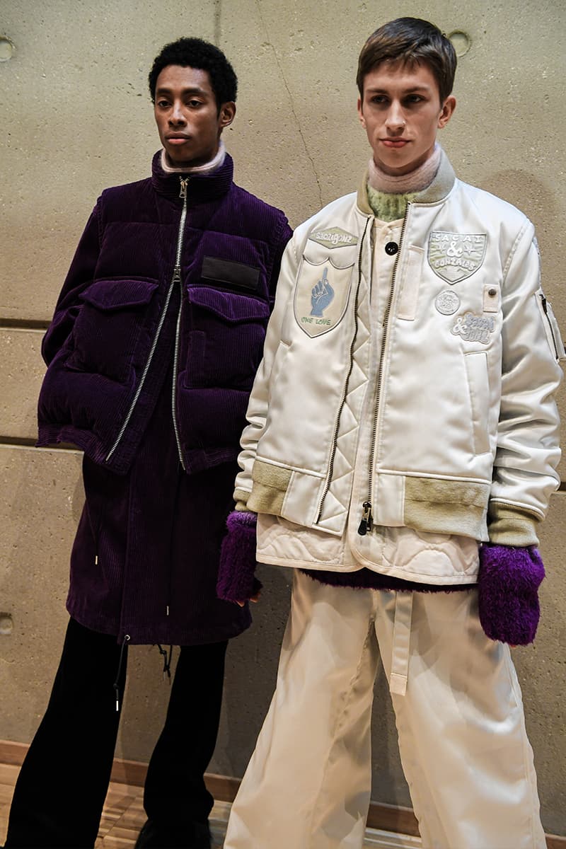 Hypebeast 獨家直擊 sacai 2024 秋冬系列大秀後台