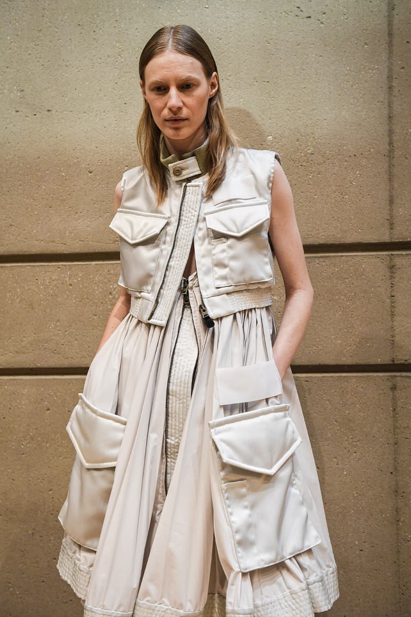 Hypebeast 獨家直擊 sacai 2024 秋冬系列大秀後台