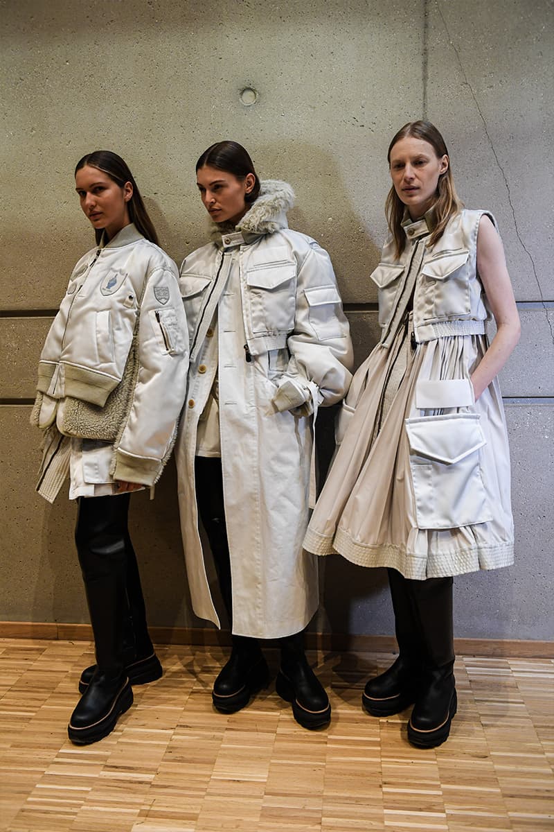 Hypebeast 獨家直擊 sacai 2024 秋冬系列大秀後台