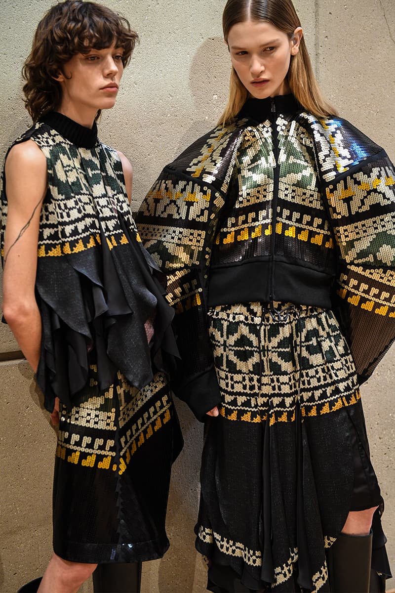 Hypebeast 獨家直擊 sacai 2024 秋冬系列大秀後台