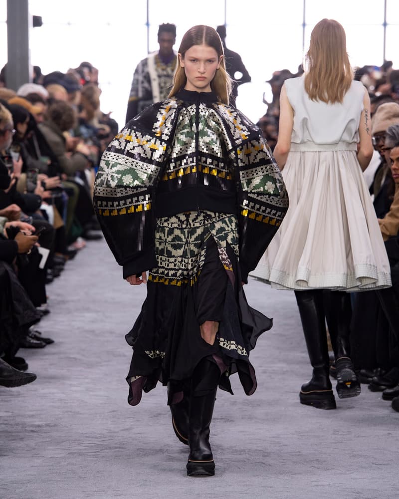 sacai 发布 2024 秋冬男装 和秋季女装系列