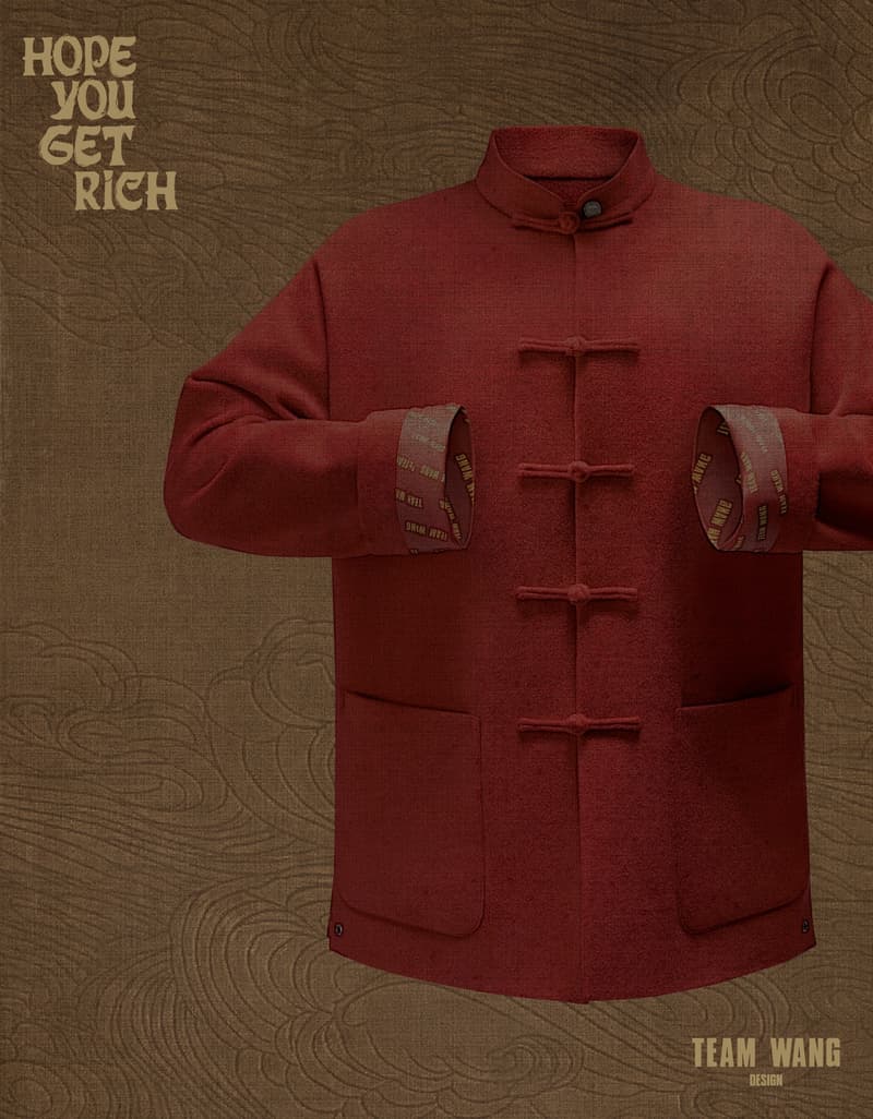 TEAM WANG design 发布 2024 龙年限定唐装系列