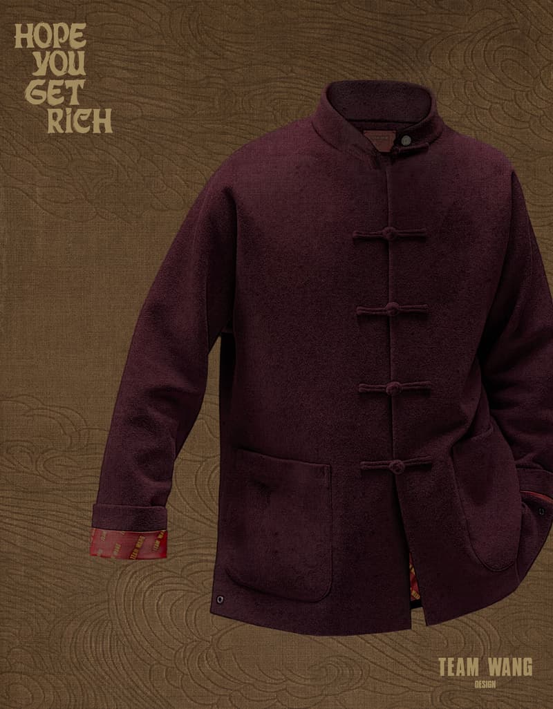 TEAM WANG design 发布 2024 龙年限定唐装系列