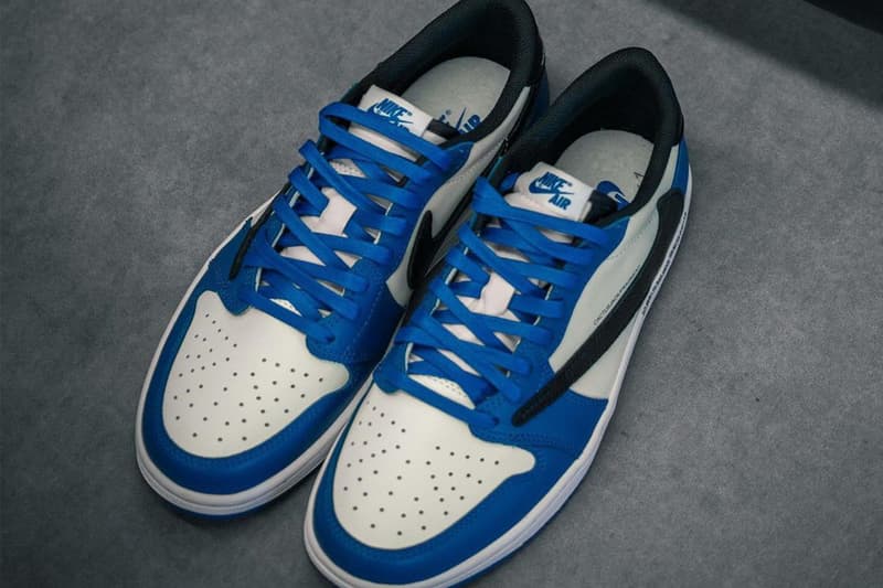 Travis Scott x fragment design x Air Jordan 1 Low 最新聯名配色率先曝光