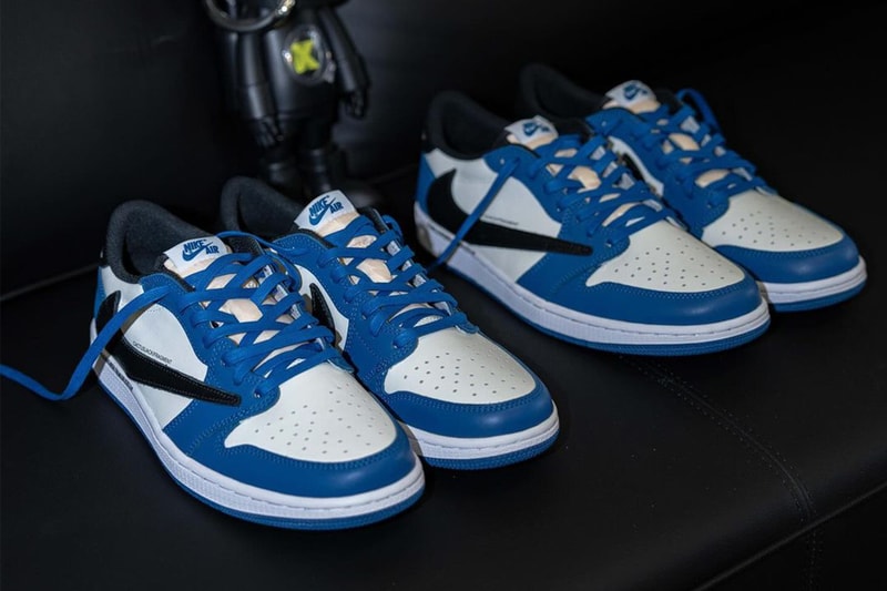 Travis Scott x fragment design x Air Jordan 1 Low 最新聯名配色率先曝光