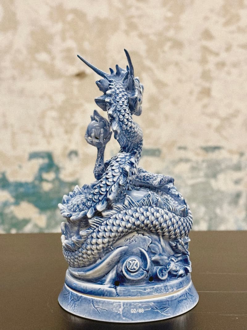 YEENJOY 打造龙年限定陶瓷雕塑「辰龙献瑞」