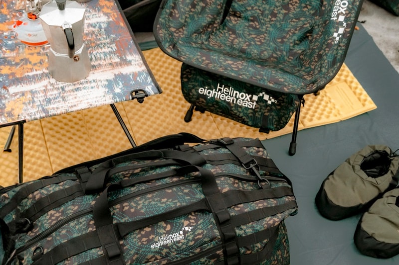 18 East x Helinox 全新联名系列登場