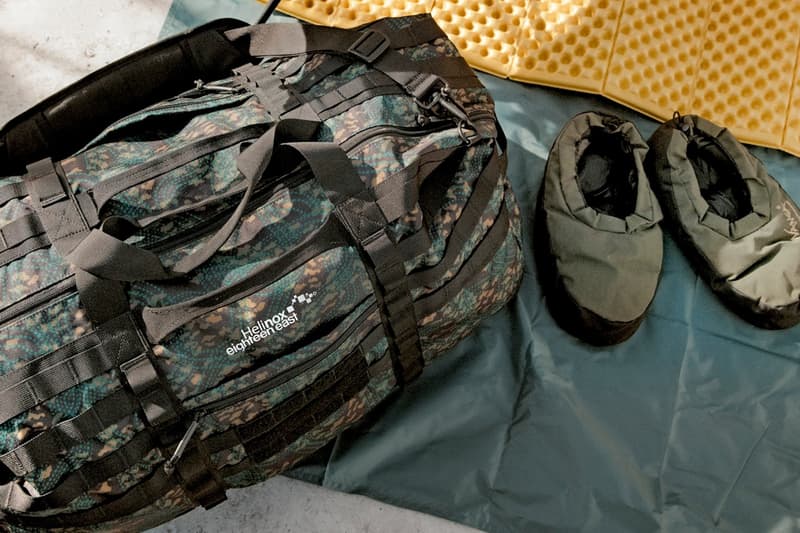 18 East x Helinox 全新联名系列登場