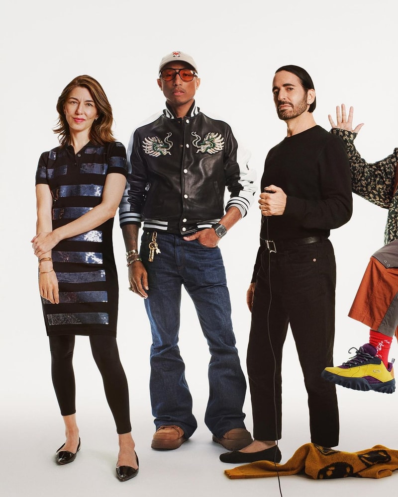 Marc Jacobs 攜手 Pharrell Williams、Tremaine Emory 等人打造全新聯名服飾