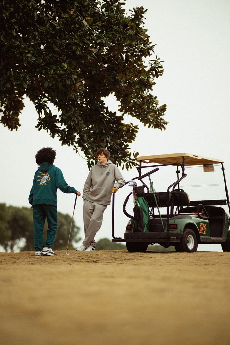 Early Birds Club 早鸟俱乐部发布首个时尚高尔夫装备系列