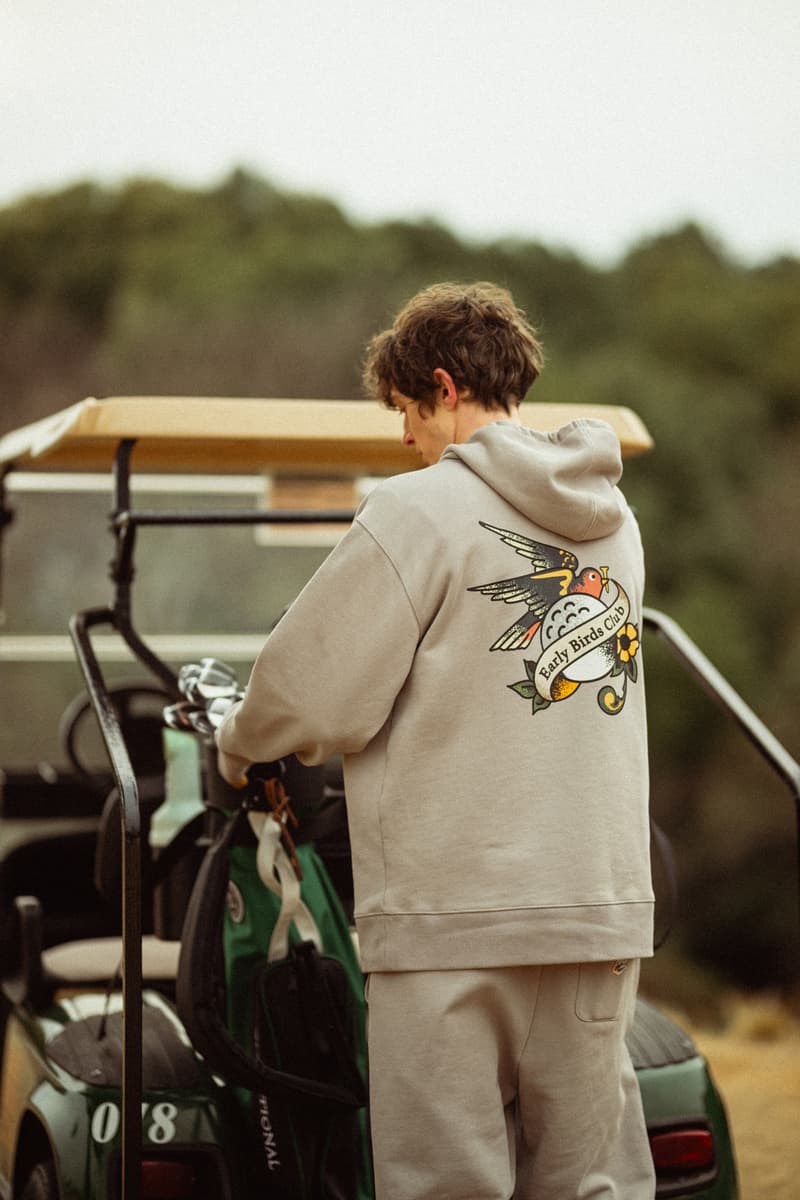 Early Birds Club 早鸟俱乐部发布首个时尚高尔夫装备系列