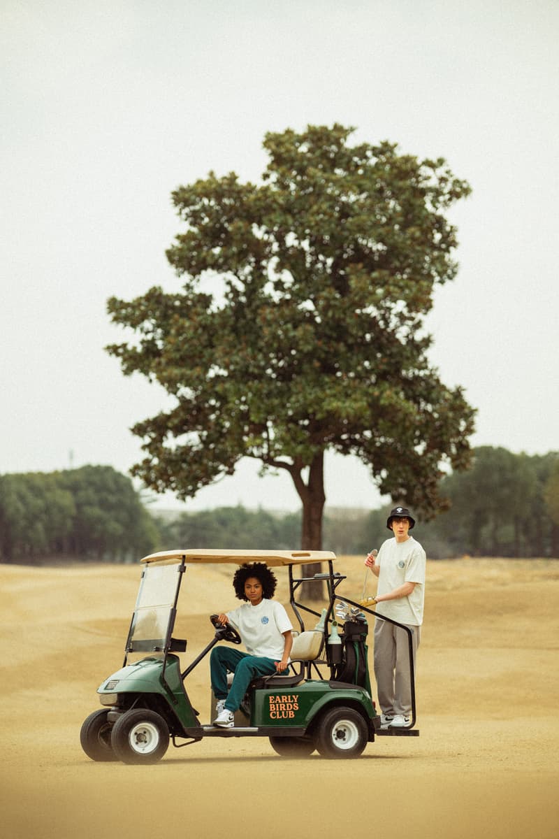Early Birds Club 早鸟俱乐部发布首个时尚高尔夫装备系列
