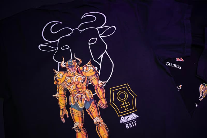 BAIT x《聖鬥士星矢》最新聯名系列發佈