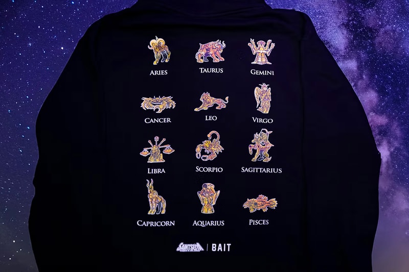 BAIT x《聖鬥士星矢》最新聯名系列發佈