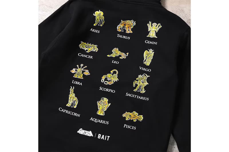 BAIT x《聖鬥士星矢》最新聯名系列發佈
