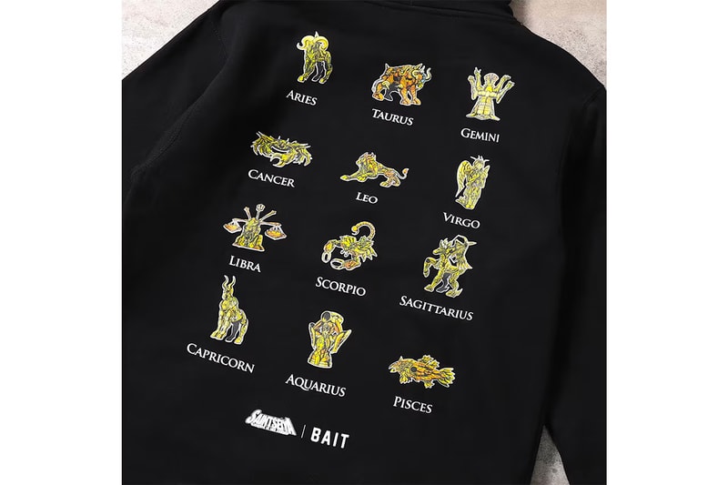 BAIT x《聖鬥士星矢》最新聯名系列發佈
