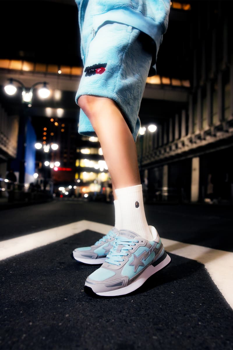 BAPE 推出全新运动鞋款 CROSS STA